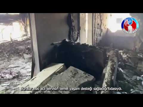 Kıyamet manzarası: En büyük hastane mezarlığa dönüştü!