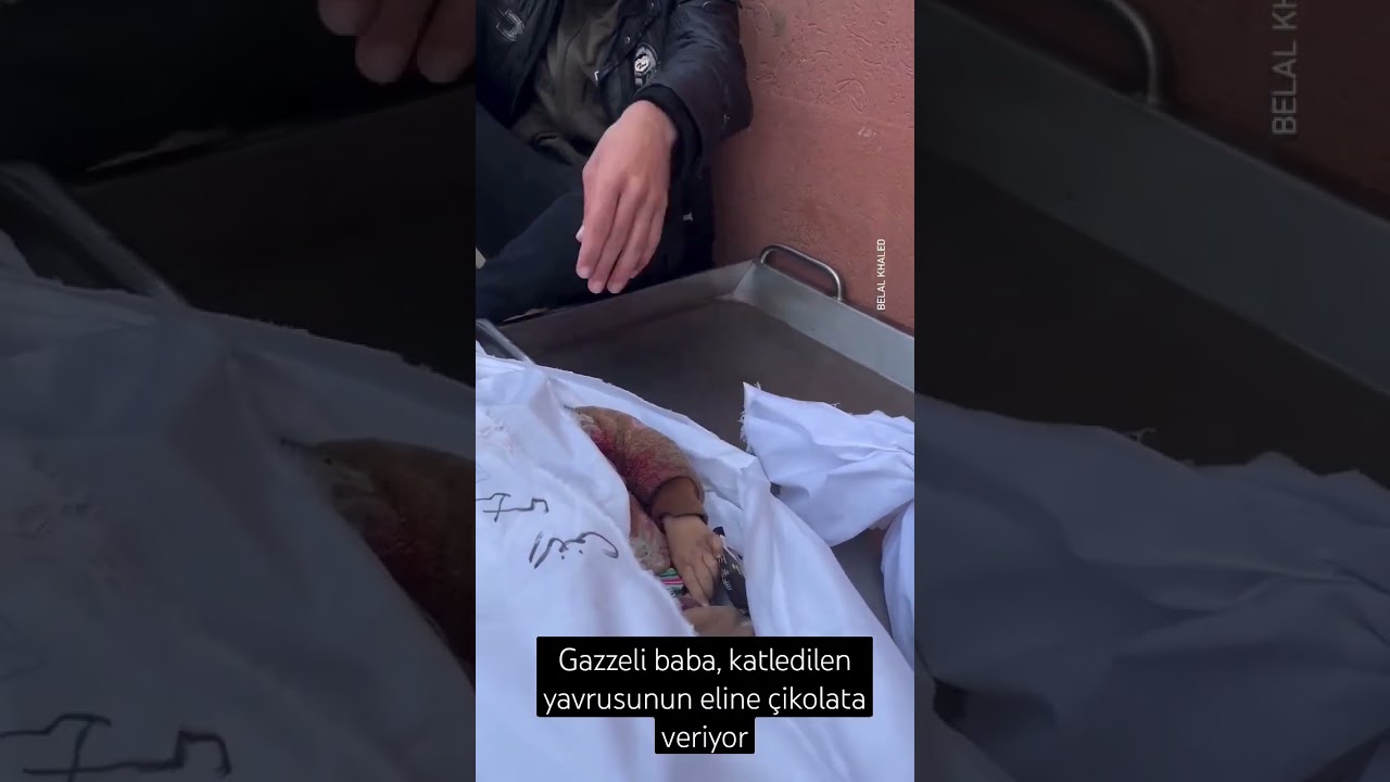 Gazze'de çocuklar çikolatasını yiyemeden ölüyor..