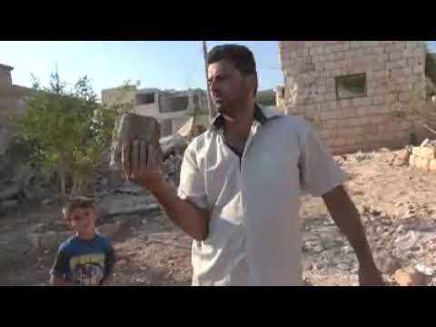 Evi yıkılan yaşlı amca Esed'e isyan etti