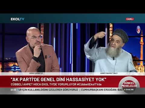 Cübbeli, oy istediği AK Parti'yi topa tuttu!