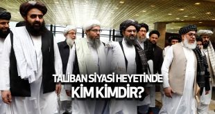 Taliban siyasi heyetinde kim kimdir?