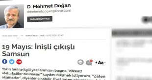 19 Mayıs Efsanesi ve Samsun'a Çıkışın Hikayesi