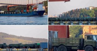 Rusya'nın askeri kargo gemisi İstanbul Boğazı'ndan geçti