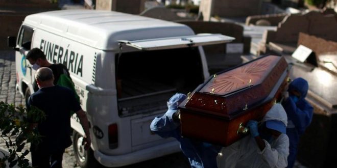 Brezilya koronavirüs ölümlerinde İspanya'yı geçti