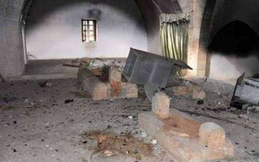 Naaşı çalınan Halife Ömer bin Abdülaziz’in kabrinden yeni görüntüler [VİDEOLU]