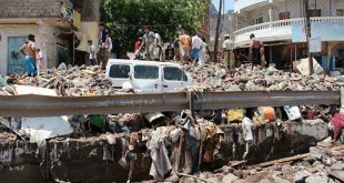 Yemen'de 150 bin kişi sel felaketinden zarar gördü