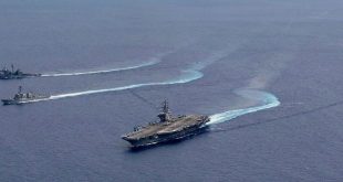 ABD Çin savaş gemilerinin görüş mesafesinde tatbikat yaptı