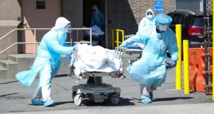 ABD'de Son 24 Saatte 1315 Kişi Koronavirüsten Öldü