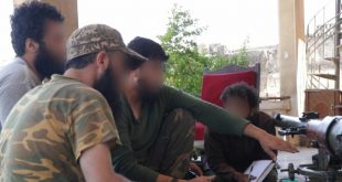 Ensar'ul İslam'ın SPG-9 silahı eğitiminden görüntüler