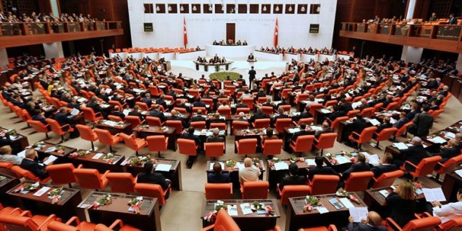 ''TBMM yüksek riskli koronavirüs bölgesi''