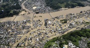 Şiddetli yağışlar Japonya'nın güneyini vurdu