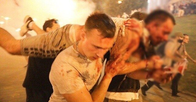 Çekim yapan adam olacaklardan habersizdi: Bakın başına ne geldi [videolu]