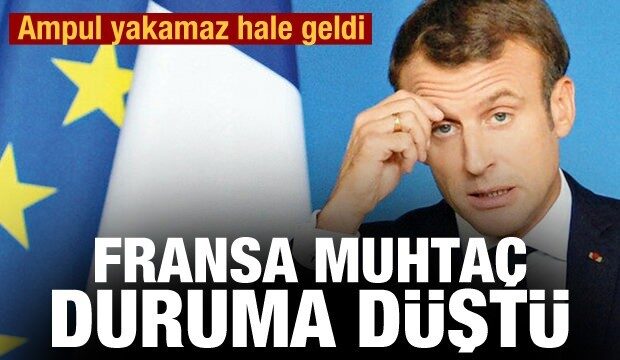 Fransa Afrika’da muhtaç duruma düştü! Ampul yakamaz hale geldi
