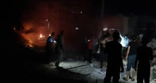 İdlib'de meçhul patlama: Gece kabusa döndü[VİDEOLU]