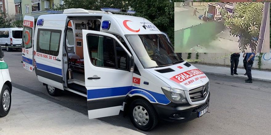 Pendik’te ambulans şoförü silahlı saldırıya uğradı