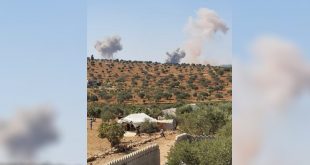 Rus savaş uçakları İdlib'i bombalıyor