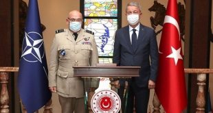 Hulusi Akar, NATO Askeri Komite Başkanı'nı kabul etti