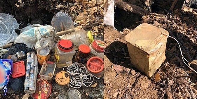 Tunceli'de PKK'ya ait 12 sığınak imha edildi