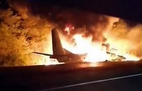 Ukrayna'da uçak kazası: 22 ölü