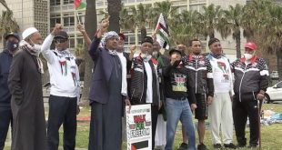 Güney Afrika'da "Filistin'e destek, Arap dünyasına tepki" yürüyüşü