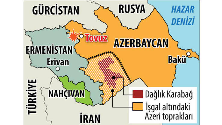 Azerbaycan ordusu,Ermenistan’ın bölgelerinde çok büyük darbe vuruyor