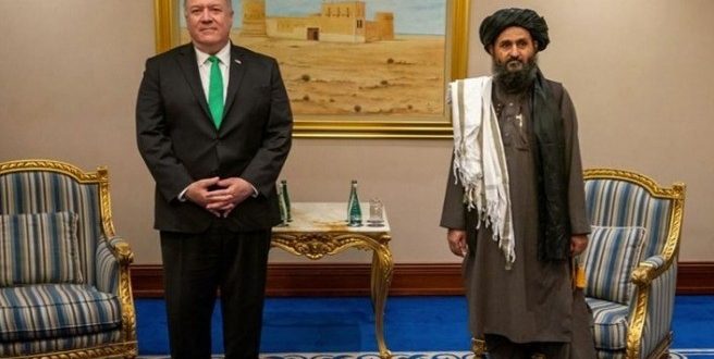 Pompeo, Taliban ve Afgan heyetleriyle barış sürecini görüştü