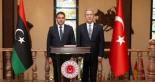 Bakan Akar, Libyalı mevkidaşı Namroush ile görüştü