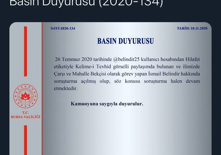 İbnelere sessiz kalan Valinin gücü Müslümanlara mı yetiyor?