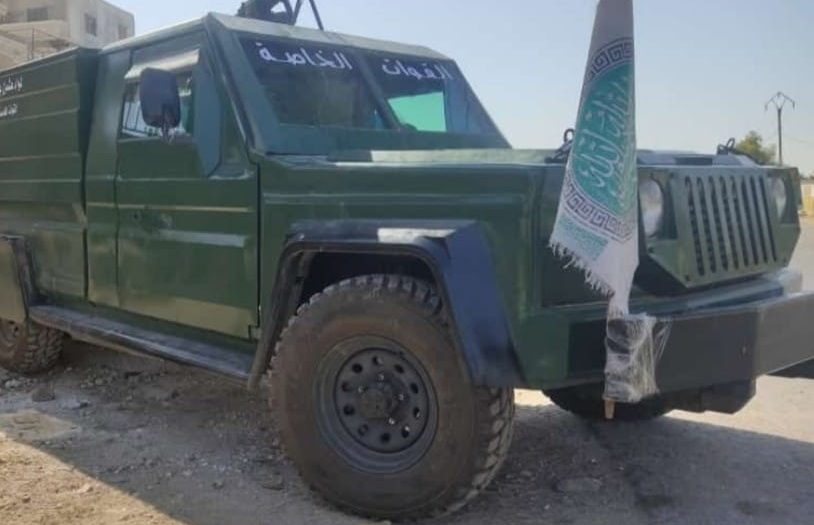 Muhalifler zırhlı araç üretmeye başladı