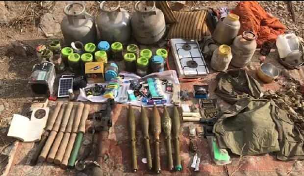 Van’da PKK’ya ait mühimmat ele geçirildi