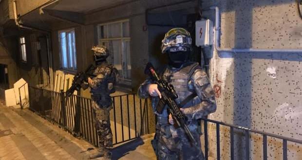 İstanbul'da IŞİD iddiasıyla operasyonu