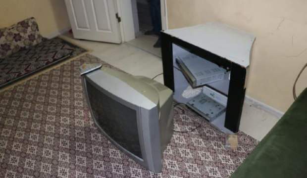 Gaziantep’te üzerine televizyon düşen Suriyeli bebek öldü