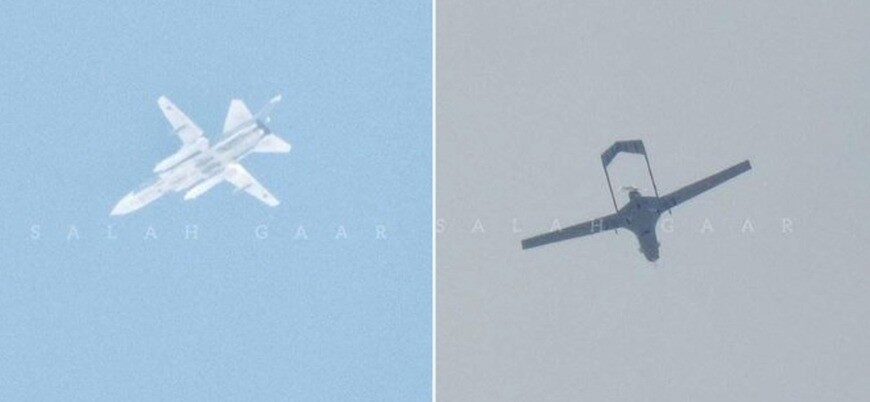 Rus Su-24 ve Türk Bayraktar TB2 İdlib semalarında