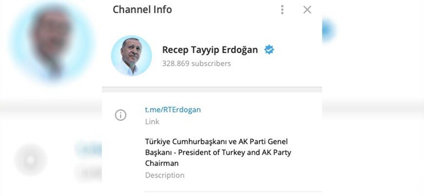Cumhurbaşkanı Erdoğan sıkı bir Telegram kullanıcısı oldu