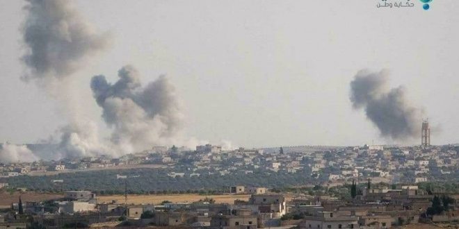 Muhalifler ile Rejim milisleri arasında karşılıklı top atışları