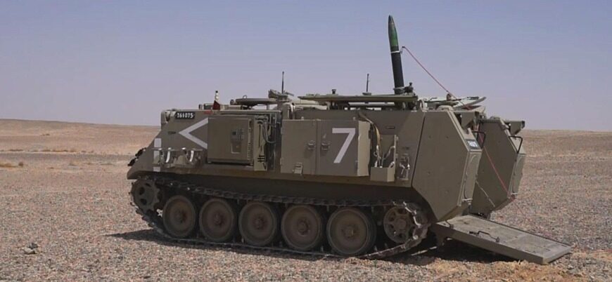 İsrail, lazer ve GPS güdümlü havan sistemini tanıttı