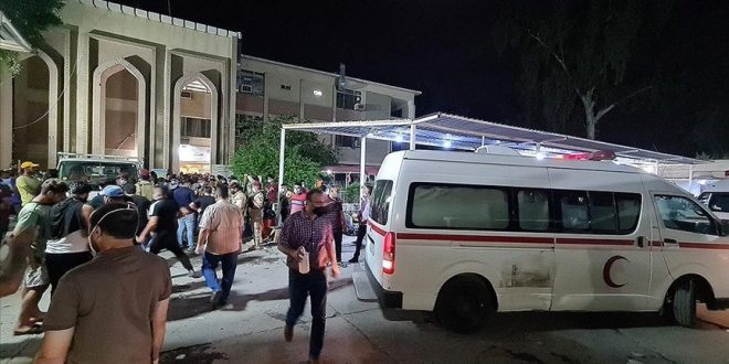 Bağdat'taki hastane yangınında ölü sayısı yükseldi!
