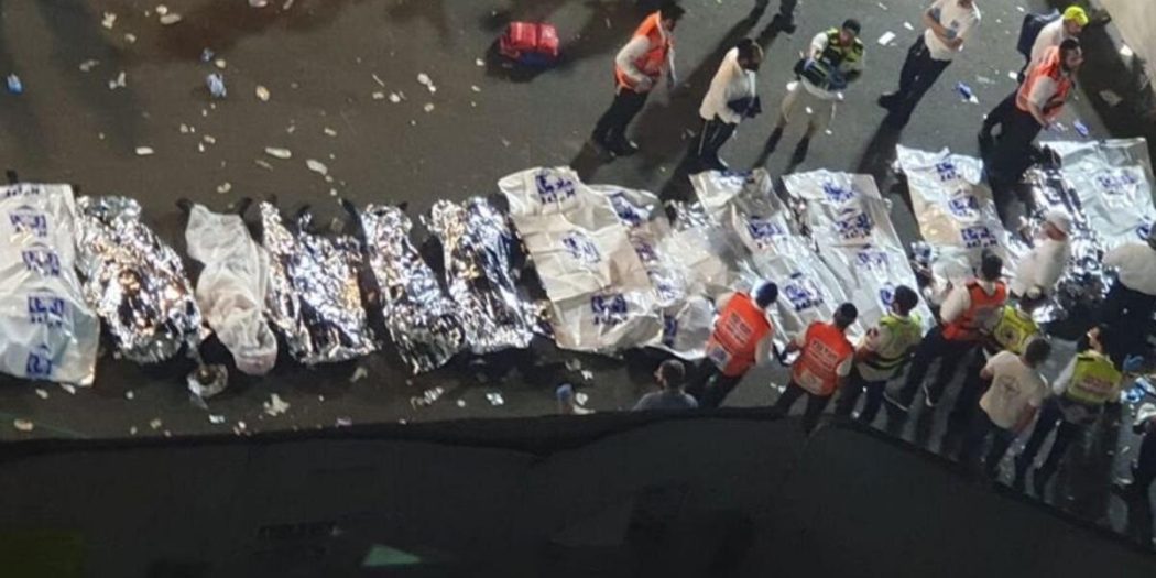 İsrail’de, kutlama sırasında sahne çöktü, 38 ölü!