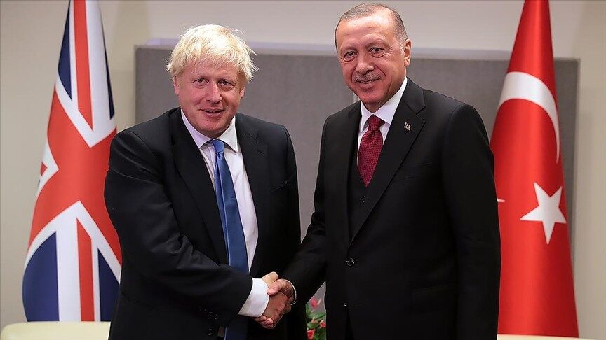 Erdoğan ve Boris Johnson görüşmesi başladı!
