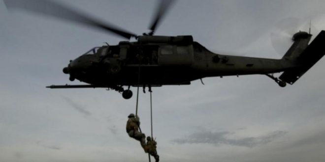 Koalisyon milislerinden hava indirme operasyonu