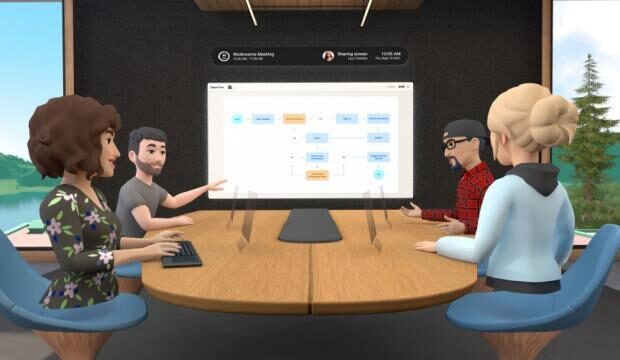 Facebook sanal ofis uygulaması Horizon Workrooms’u tanıttı