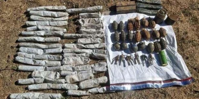 Eren-11 operasyonunda ele geçirilen mühimmat açıklandı