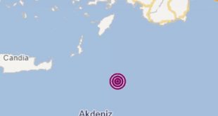 Kaş açıklarında şiddetli deprem!