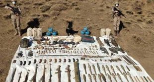 PKK'nın mühimmat deposu ele geçirildi
