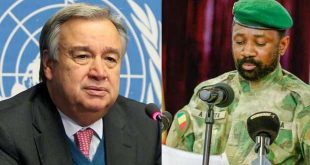 Cuntacı Goita BM Genel Sekreteri ile görüştü