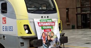 Afganistan için üçüncü yardım treni yola çıktı