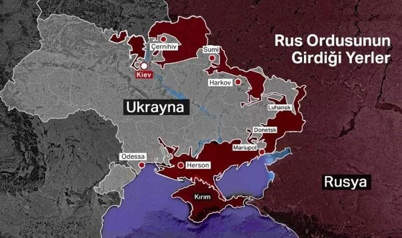 İşgalin 23. gününde Rusya Donbass’ı uçuşa yasak bölge ilan etti