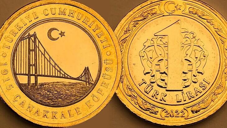 Çanakkale Köprüsü’nün açılışına özel hatıra parası basıldı
