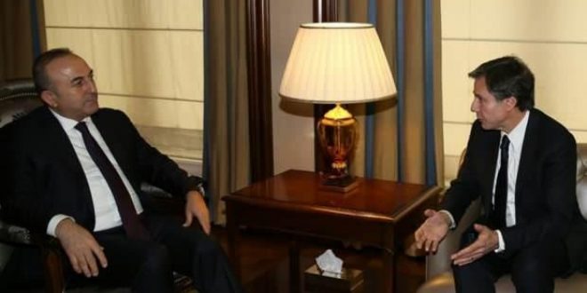 Çavuşoğlu, ABD dışişleri bakanı Blinken ile görüştü