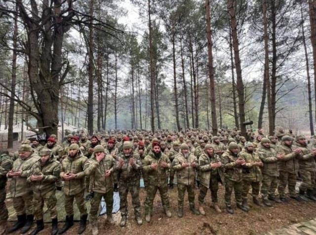 Ukrayna’ya gelen Çeçen V taburu imha edildi